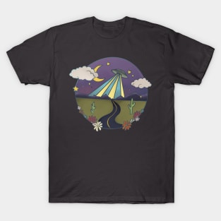 ufo desert T-Shirt